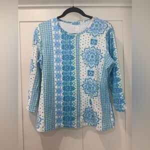 J. McLaughlin‎ Aida 3/4 Sleeve Top